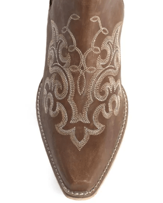 Myra Bag - La Ponderosa Booties in Chocolate Brown – Women's Shoes from Bronco Western Supply Co.