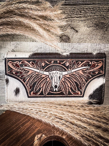 Myra Bag - Lone Steer Canyon Wallet - Purses & Wallets - Myra Bag - Bronco Western Supply Co.