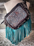 Myra Bag - Marta Plains Fringed Fanny Pack Bag - Purses & Wallets - Myra Bag - Bronco Western Supply Co.