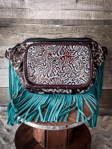 Myra Bag - Marta Plains Fringed Fanny Pack Bag - Purses & Wallets - Myra Bag - Bronco Western Supply Co.