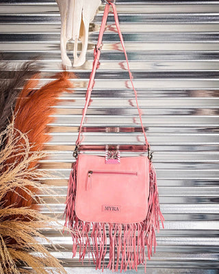 Myra Bag - Oro Valley Hand Tooled Bag in Pink – Purses & Wallets from Bronco Western Supply Co.