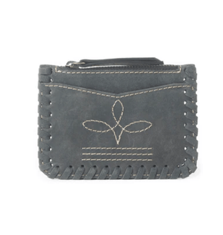 Myra Bag - Outlander Edge Credit Card Holder in Ash Grey – Purses & Wallets from Bronco Western Supply Co.