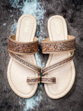 Myra Bag - Point Ridge Hand Tooled Sandals - Women's Shoes - Myra Bag - Bronco Western Supply Co.