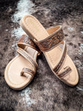 Myra Bag - Point Ridge Hand Tooled Sandals - Women's Shoes - Myra Bag - Bronco Western Supply Co.