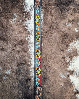 Myra Bag - Polychrome Hand Tooled Seed Bead Belt – Apparel from Bronco Western Supply Co.