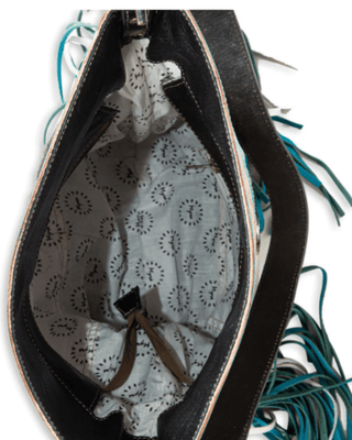 Myra Bag - Pony Trail Fringed Hand - Tooled Bag – Purses & Wallets from Bronco Western Supply Co.