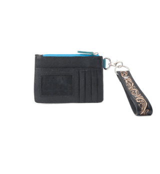 Myra Bag - Pride of Prickly Pears Card Holder in Black – Purses & Wallets from Bronco Western Supply Co.