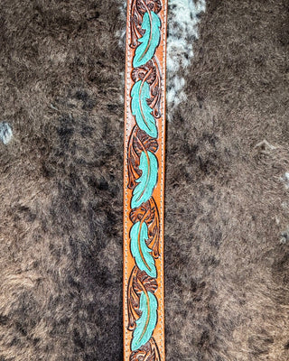 Myra Bag - Radianite Hand Tooled Belt – Accessories from Bronco Western Supply Co.