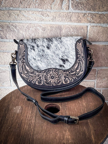 Myra Bag - Rio Swoop Bottom Hand - Tooled Bag - Purses & Wallets - Myra Bag - Bronco Western Supply Co.