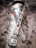 Myra Bag - Sunrise Over Sanora Hand - tooled Belt - Apparel - Myra Bag - Bronco Western Supply Co.