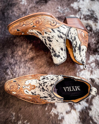 Myra Bag - West Street Western Hand - Tooled Booties – Women's Shoes from Bronco Western Supply Co.
