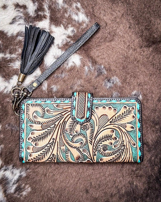 Myra Bag - Western Swing Wristlet – Purses & Wallets from Bronco Western Supply Co.
