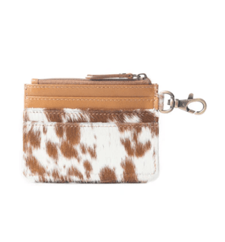 Myra Bag - Wildflowers of The Prairie Card Holder in Brown – Purses & Wallets from Bronco Western Supply Co.