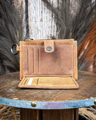 Myra Bag - Wind Rider Card Holder in Brown – Purses & Wallets from Bronco Western Supply Co.