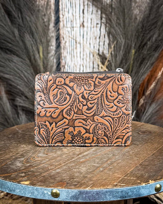 Myra Bag - Wonder Trail Card Holder in Caramel – Purses & Wallets from Bronco Western Supply Co.