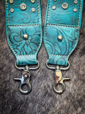 Naomi Bling Crossbody Purse Strap - Turquoise - Accessories - Montana West - Bronco Western Supply Co.