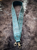 Naomi Bling Crossbody Purse Strap - Turquoise - Accessories - Montana West - Bronco Western Supply Co.