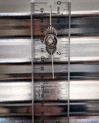 Opal Ridge Concho Fashion Ear Pin Earring – Jewelry from Bronco Western Supply Co.