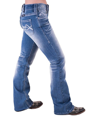 Original Shattered Bootcut Jeans by Cowgirl Tuff – Apparel from Bronco Western Supply Co.
