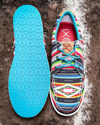 Paloma Pop Twisted X Hooey Loper - Black and Serape – Women's Shoes from Bronco Western Supply Co.