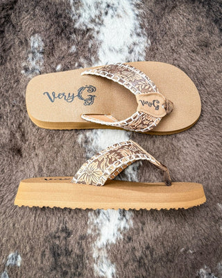 Pamela Sandal in Tan by Very G – Women's Shoes from Bronco Western Supply Co.
