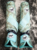 Patterned Sport Boots & Bells (Various Prints) - Horse Boots and Wraps - WhinneyWear - Bronco Western Supply Co.