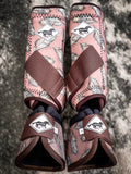 Patterned Sport Boots & Bells (Various Prints) - Horse Boots and Wraps - WhinneyWear - Bronco Western Supply Co.