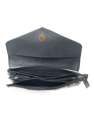 Pelagic Hair-On Leather Crossbody Wallet by Myra Bag – Purses & Wallets from Bronco Western Supply Co.