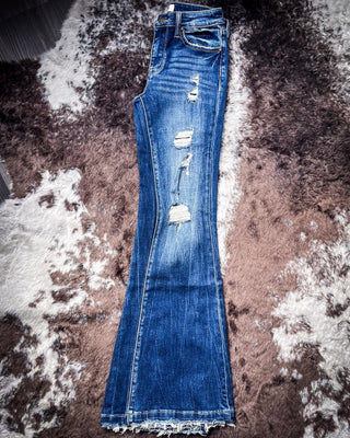 Petra Rodesiler Mid - Rise Stretch Flare Jeans – Apparel from Bronco Western Supply Co.