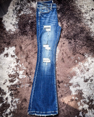 Petra Rodesiler Mid - Rise Stretch Flare Jeans – Apparel from Bronco Western Supply Co.