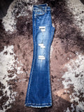 Petra Rodesiler Mid - Rise Stretch Flare Jeans - Apparel - Bronco Western Supply Co. - Bronco Western Supply Co.