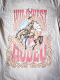 Pink Rodeo Graphic Tee - Off White - Apparel - Bronco Western Supply Co. - Bronco Western Supply Co.