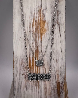 Prairie Bloom Layered Fashion Necklace Set – Jewelry from Bronco Western Supply Co.