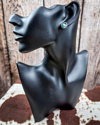 Prairie Petals Stud Fashion Earring Set - Jewelry - Blue Tortoise - Bronco Western Supply Co.