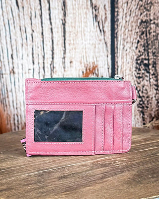 Pride of Prickly Pears Card Holder in Pink by Myra Bag – Purses & Wallets from Bronco Western Supply Co.