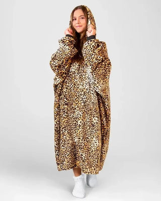 Prowl Leopard Hooded Blanket – Gift Items from Bronco Western Supply Co.