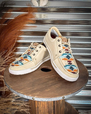 Quill Twisted X Kicks - Wheat & Multi – Women's Shoes from Bronco Western Supply Co.