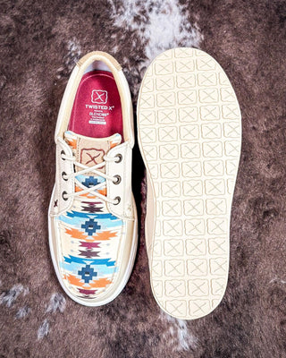 Quill Twisted X Kicks - Wheat & Multi – Women's Shoes from Bronco Western Supply Co.