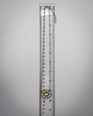 Ramblin’ Rose Necklace in White – Jewelry from Bronco Western Supply Co.