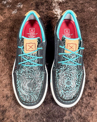 Remmy Twisted X Kicks - Dark Teal & Teal – Women's Shoes from Bronco Western Supply Co.