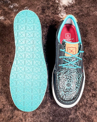 Remmy Twisted X Kicks - Dark Teal & Teal – Women's Shoes from Bronco Western Supply Co.