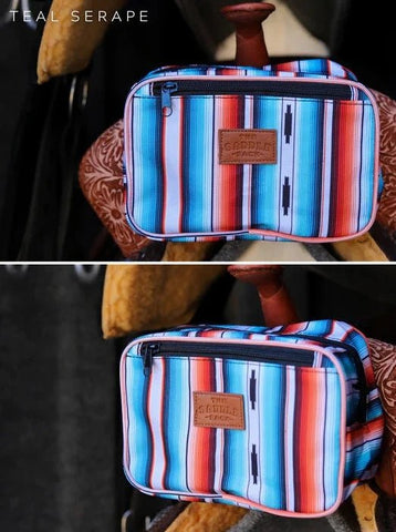 RideMax Bag by Saddle Sack - Teal Serape - Saddle Bags - The Saddle Sack - Bronco Western Supply Co.