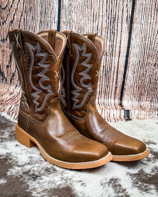 Rio Twisted X Women's 11" Tech X Boot - Roasted Pecan – Women's Boots from Bronco Western Supply Co.
