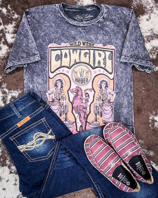 Rodeo Legend Graphic Tee - Black – Apparel from Bronco Western Supply Co.