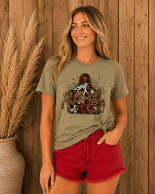 Rope Howdy Graphic Tee – Apparel from Bronco Western Supply Co.