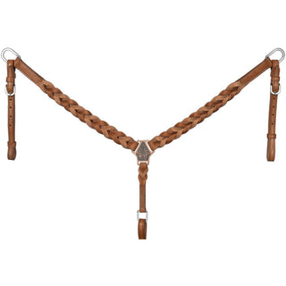 Royal King Braided Leather Breastcollar – Breast Collars from Bronco Western Supply Co.