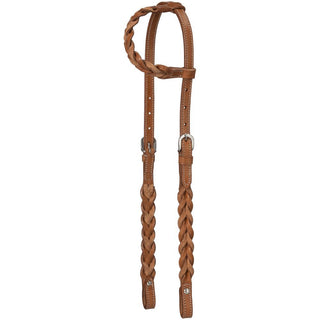 Royal King Braided Leather One Ear Headstall – Headstalls & Accessories from Bronco Western Supply Co.