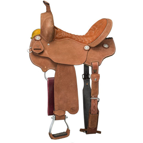 Royal King Payson Roughout Barrel Saddle - Saddles & Accessories - Tough 1 - Bronco Western Supply Co.