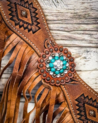 Royal King - Selena Headstall and Breastcollar Set – Horse Tack from Bronco Western Supply Co.