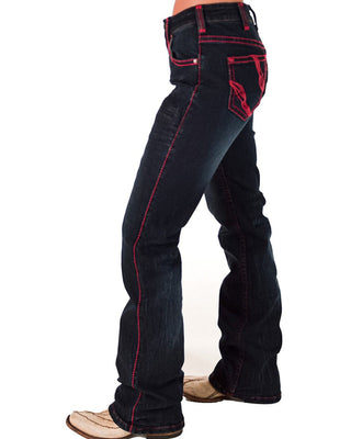 Ruby Natural Waist Bootcut Jeans by Cowgirl Tuff – Apparel from Bronco Western Supply Co.